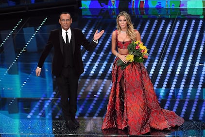 Diletta Leotta hot al Festival di Sanremo 10