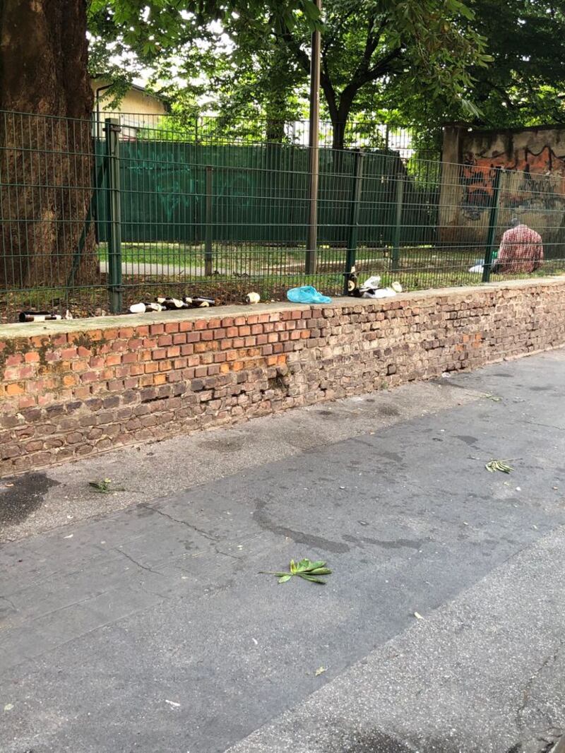 Degrado al Parco Trotter di Milano 1