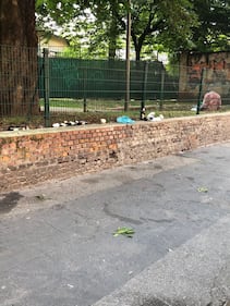 Degrado al Parco Trotter di Milano 1