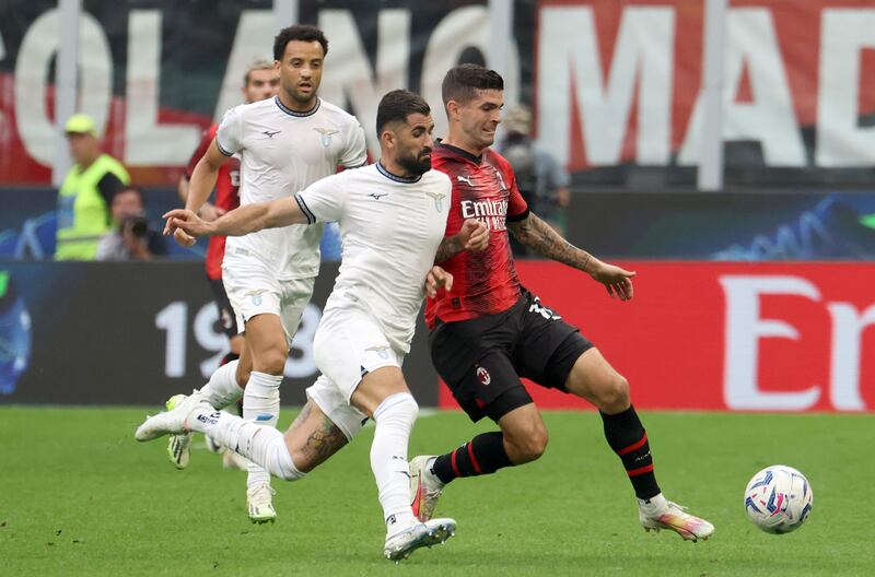 Pulisic Hysaj Milan Lazio