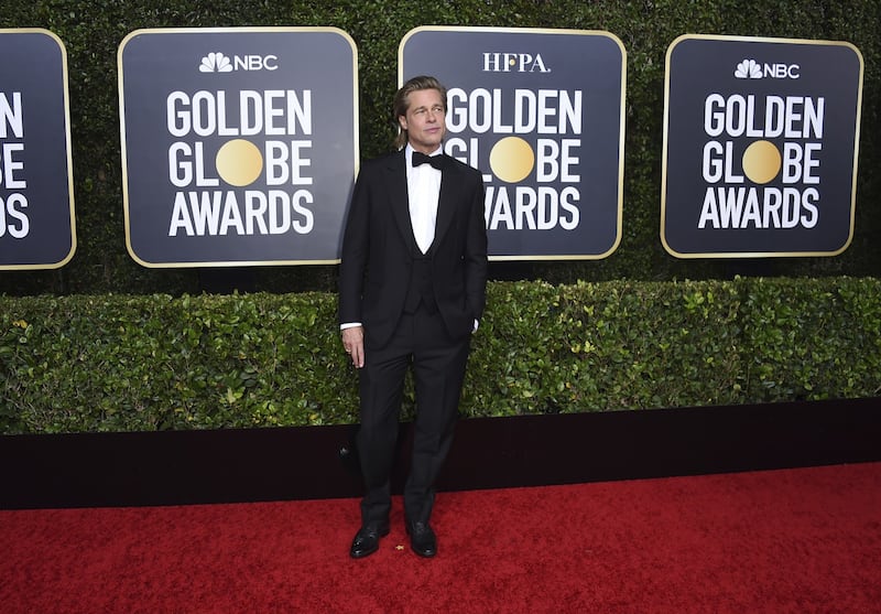 Brad Pitt e Jennifer Aniston ai Golden Globes 2020: foto 5