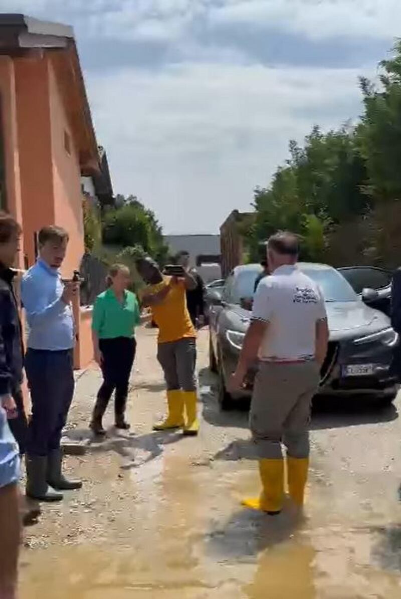 Giorgia Meloni in visita in Romagna