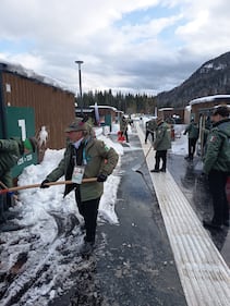 L'“esercito” silenzioso degli Alpini che ha lavorato alle Olimpiadi 3
