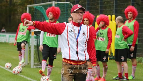 Bundesliga, allenamento in tenuta da Carnevale 7