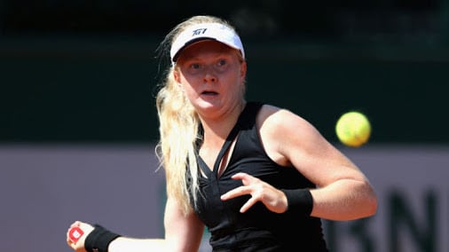 La tennista che gioca soltanto con 8 dita e si qualifica allo Slam