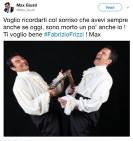 Fabrizio Frizzi, il cordoglio social dei vip 15