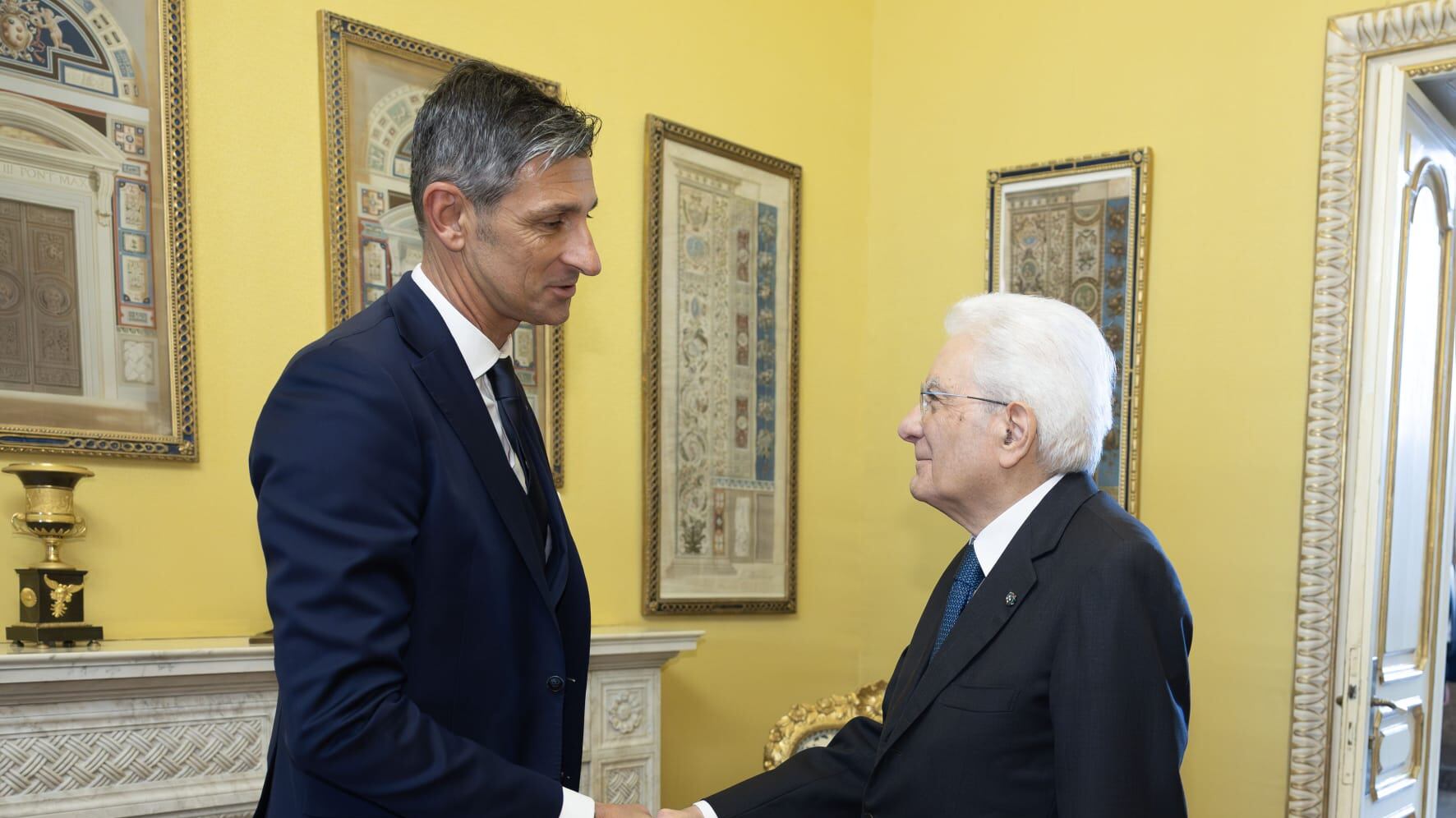 Mattarella riceve il presidente di Confapi Camisa, "Flessibilità un grande valore per il Paese"