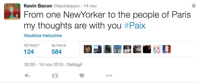 Attentati di Parigi: la reazione dei VIP su Twitter 31