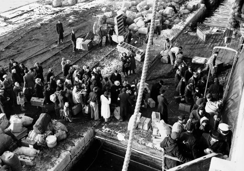 Gli italiani in fuga da Pola 6
