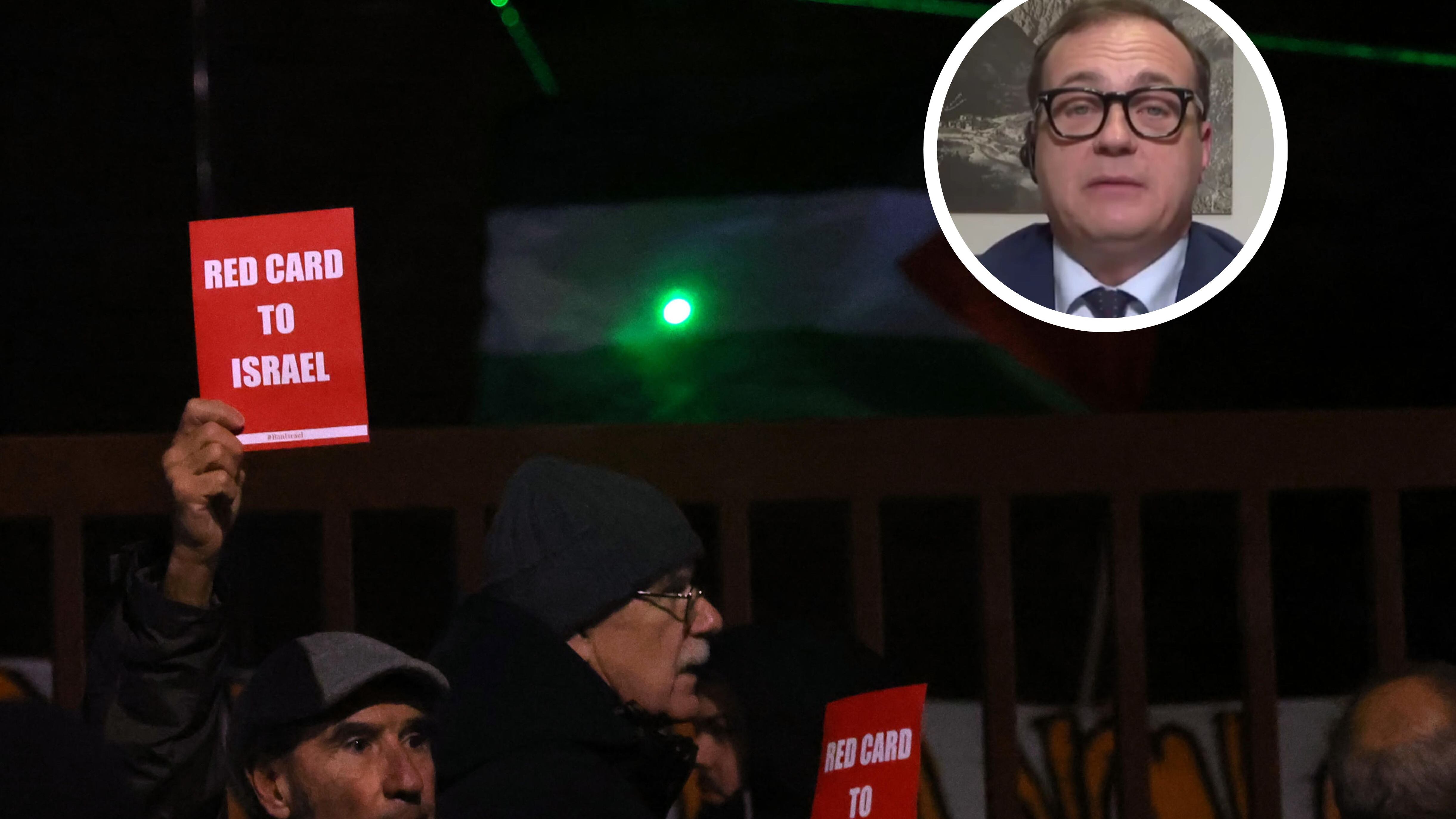 Cerno al Tg4: "I pro Pal contro le Olimpiadi? Forse bisogna aggiungere il lancio del burqa tra le specialità"