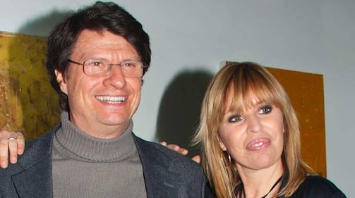 Alessandra Mussolini al mare con il marito 10