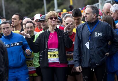 In attesa del vertice sull'Ucraina, il ministro Pinotti corre la maratona 5