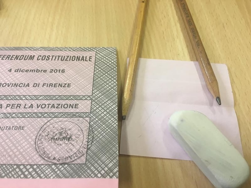 Piero Pelù protesta al seggio: "La matita era cancellabile" 3