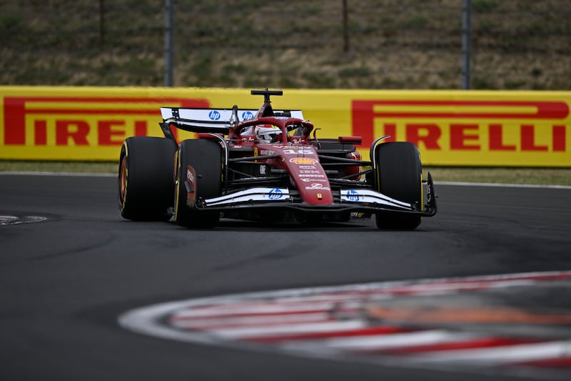 F1 Ungheria gara Leclerc