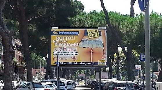 Quando lo spot diventa sessista