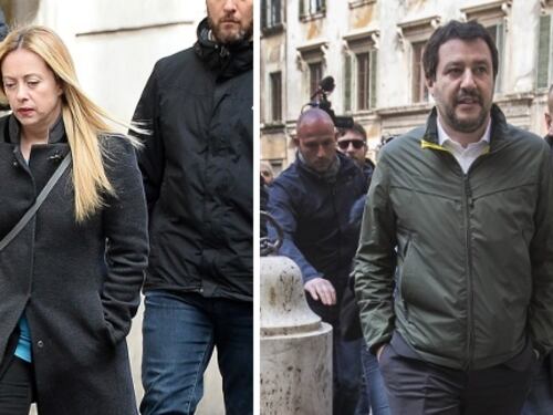 Berlusconi riunisce il centrodestra: "Camera al M5S, Senato a noi"