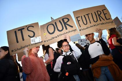 Londra: protesta sui cambiamenti climatici  9