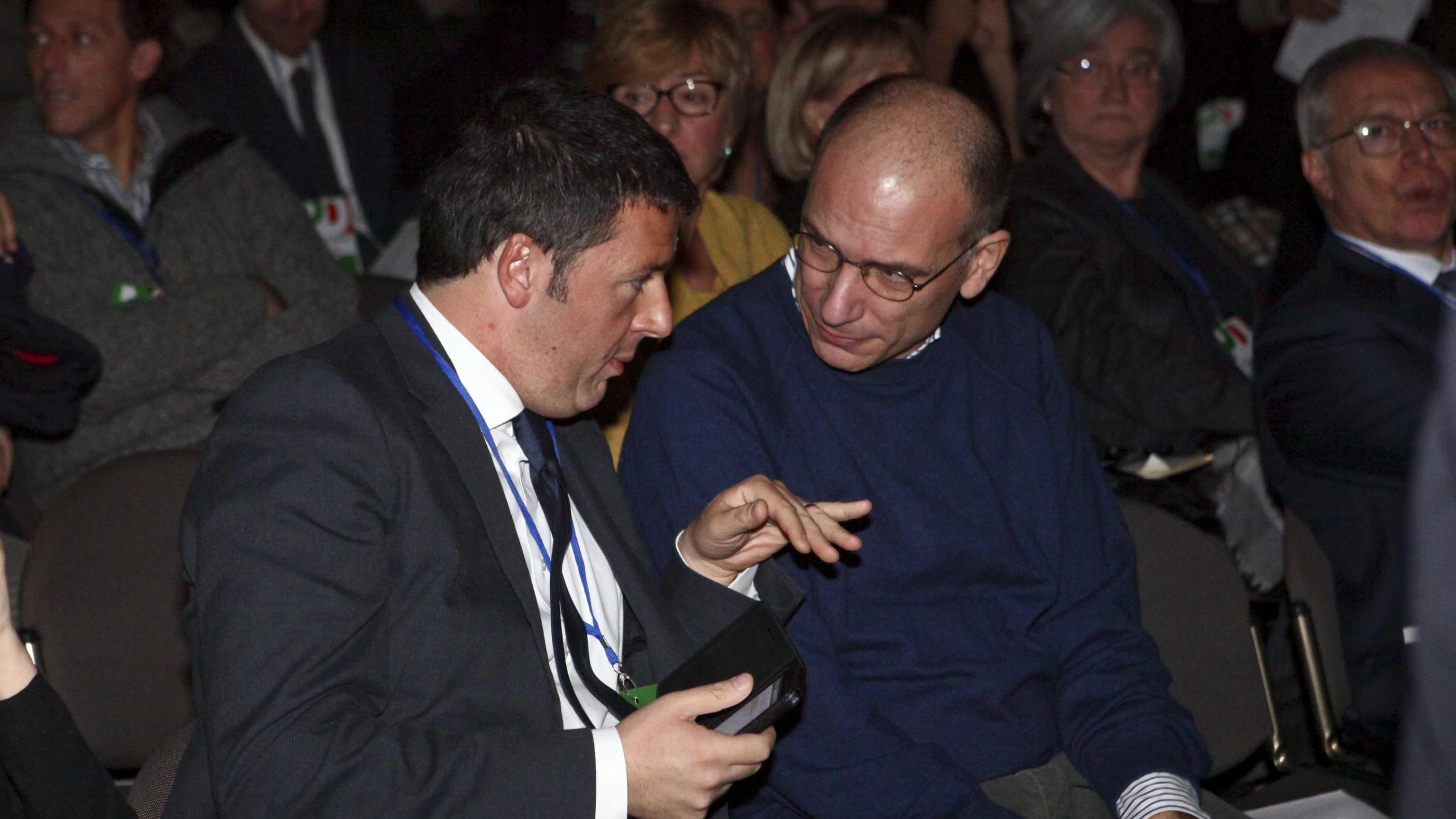 Ora Renzi disconosce Letta: "Niente in comune con lui"