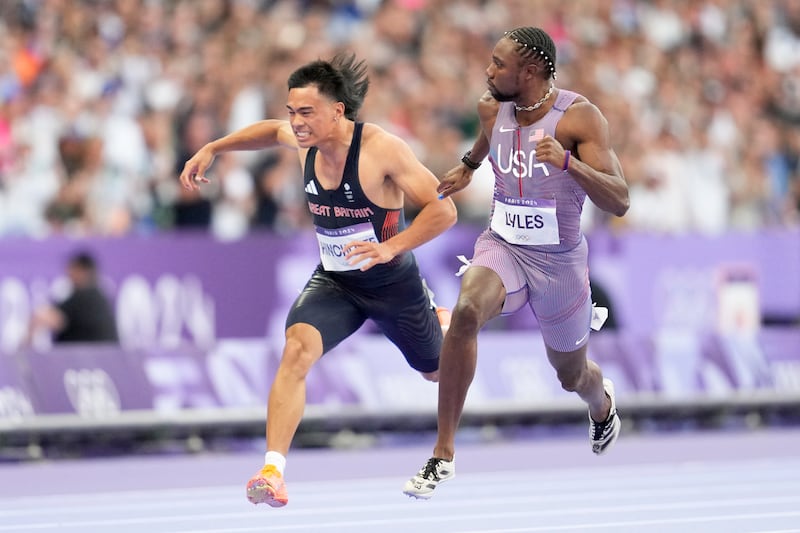 Lyles Hinchliffe semifinale Parigi 2024