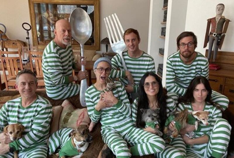 Demi Moore e le foto di famiglia 1