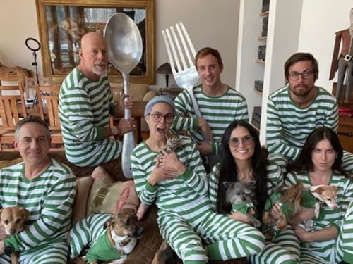 Demi Moore e le foto di famiglia