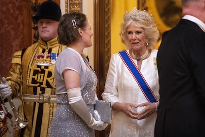 Kate Middleton, le foto al ricevimento di Buckingham Palace 7