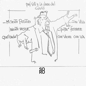 La vignetta del giorno: il Prof. Galli auspica un ritorno alla normalità, ma i dati in suo possesso fanno temere il peggio 1