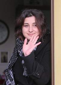 Vanessa Marzullo arriva nella sua casa a Verdello 1