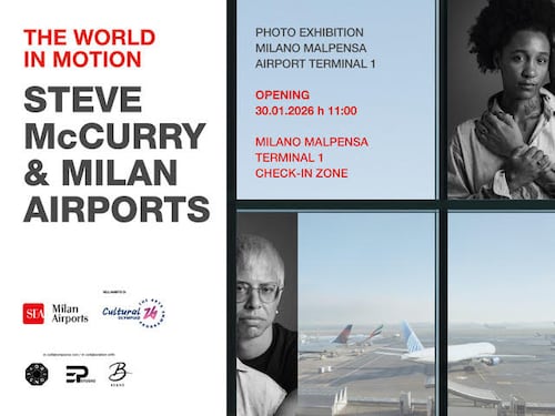 Olimpiadi, l'arte di Steve McCurry a Malpensa