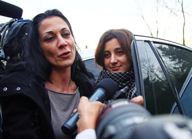 Vanessa Marzullo arriva nella sua casa a Verdello 3