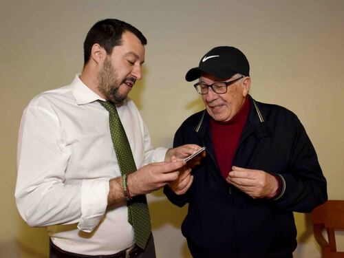 Napoli, Peppino di Capri spiega: "Da Salvini? Per curiosità"