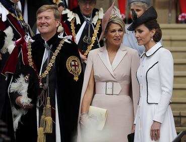 Kate Middleton alla parata per l'Ordine della Giarrettiera: foto 6