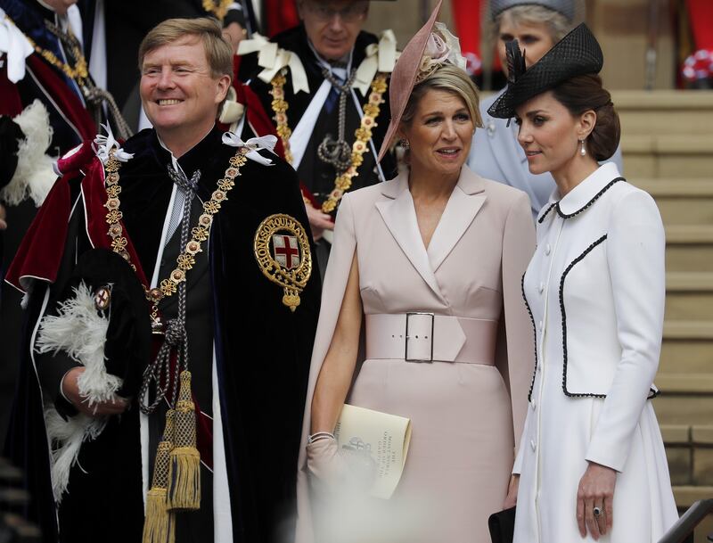 Kate Middleton alla parata per l'Ordine della Giarrettiera: foto 6