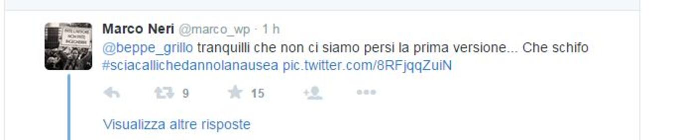 Le critiche della rete al tweet di Beppe Grillo 7