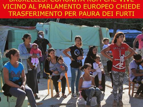 La satira del giorno. La paura della comunità Rom