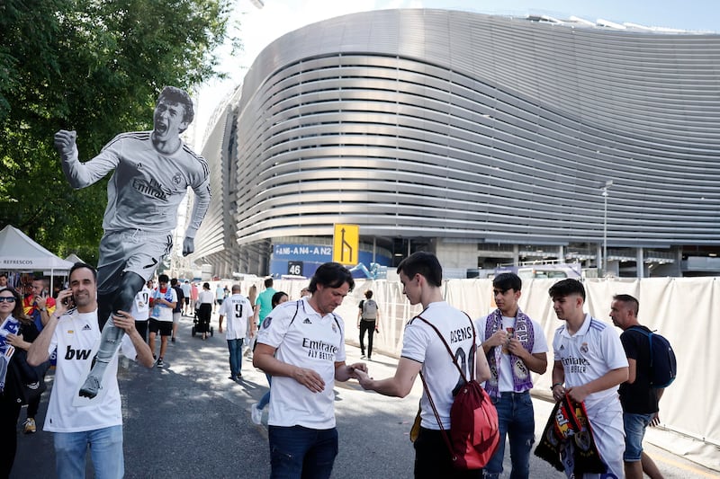 Santiago Bernabeu esterno ANSA