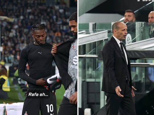 “Non fiata nessuno!”: cosa c'è dietro le urla di Allegri contro Leao dopo Juve-Milan