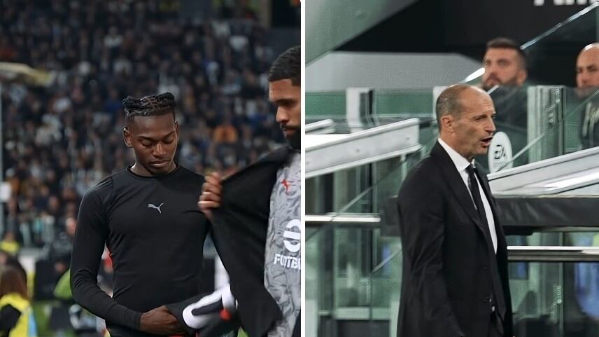 “Non fiata nessuno!”: cosa c'è dietro le urla di Allegri contro Leao dopo Juve-Milan