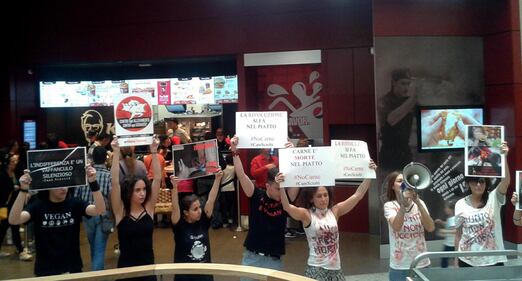 Animalisti contro il Kfc di Arese 3