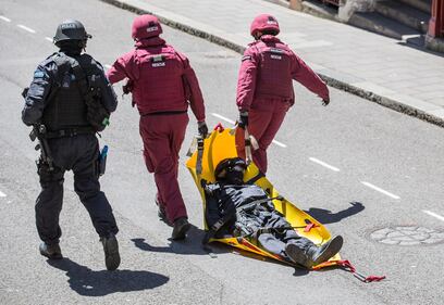 Maxi-esercitazione antiterrorismo a Londra 1