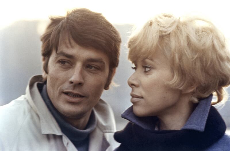 Alain Delon e Mireille Darc