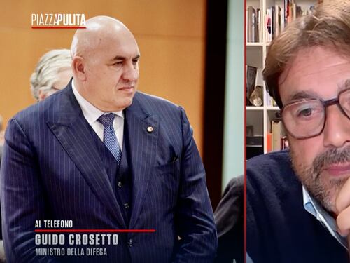Montanari attacca il governo:"Ringrazia Israele per un atto illegale", ma Crosetto lo zittisce così