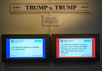 Ora i tweet di Donald Trump diventano opere per una mostra 8