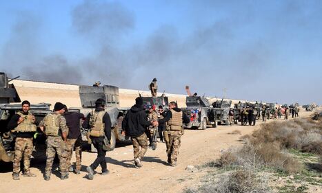 I soldati iracheni a Ramadi 4