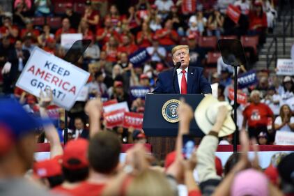 Donald Trump in campagna elettore in Florida 2