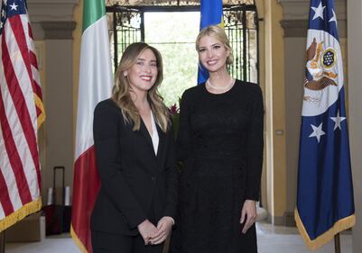 Ivanka incontra Boschi per parlare di parità di genere e violenza sulle donne 5