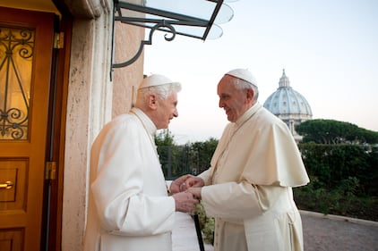 Ratzinger, dall'elezione agli incontri con Francesco 19