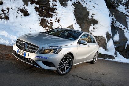 Winter Test Drive Michelin-Mercedes Classe A 5