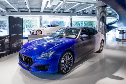 Maserati Quattroporte, guarda le foto della mostra 4