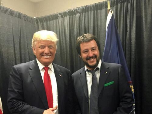 Trump incontra Salvini a Filadelfia: "Sarai presto premier"